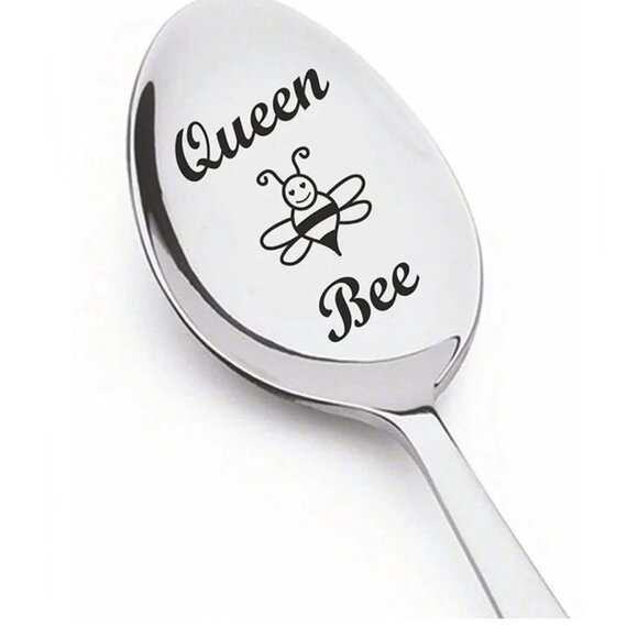 Engraved long Spoon - Picture 7 of 8